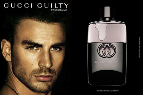 chris evans gucci model|Gucci guilty intense fragrance.